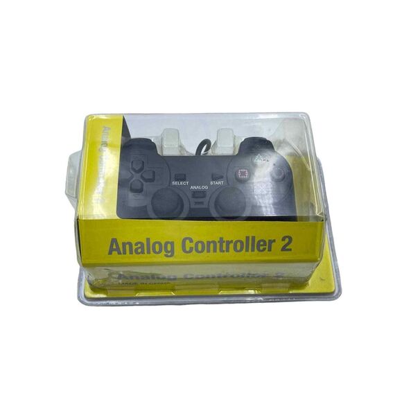Analog Controller 2 for Playstation 2 - Black - not from Sony - Picture 2 of 3